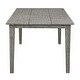 preview thumbnail 9 of 9, Uttermost Forsyth Dark Gray Outdoor Dining Table