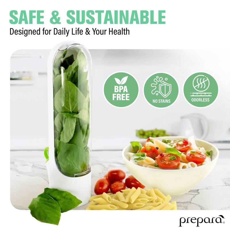Prepara Set of 2 Herb Savor Fresh Herb Keeper