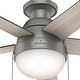 preview thumbnail 9 of 12, Hunter 46" Anslee Low Profile Ceiling Fan with LED Light Kit and Pull Chain