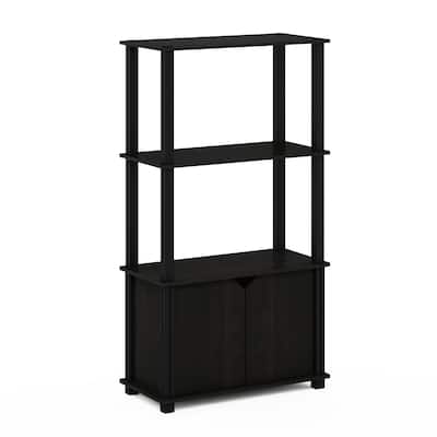 Furinno Just 3-Tier Turn-N-Tube End Table, 2-Pack