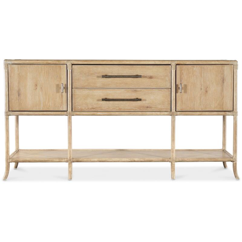 Hooker Furniture 6950-75917 Retreat 70" Wide Maple and Oak Buffet with