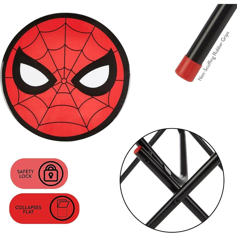 Marvel Spiderman 3 Piece Table and Chair Set