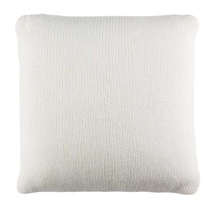 SAFAVIEH Velitchka 20-inch 3D-Diamond Ivory Decorative Pillow