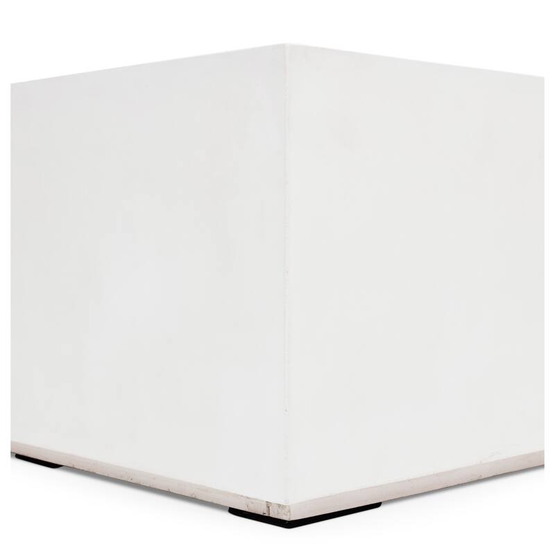 Urbia Bloc 40" Square Concrete Coffee Table