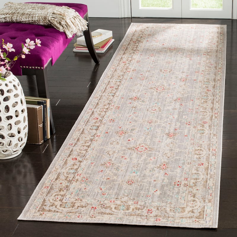 SAFAVIEH Windsor Hela Shabby Chic Oriental Polyester Rug