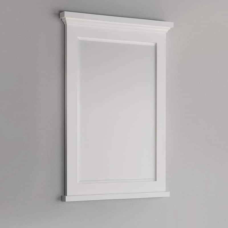 Fresca Cambria 34-13/16" x 27" Framed Bathroom Mirror