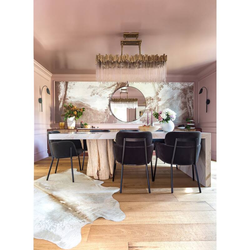 Varaluz Matrix Linear Pendant - 13"D x 48.25"W x 31.5"H