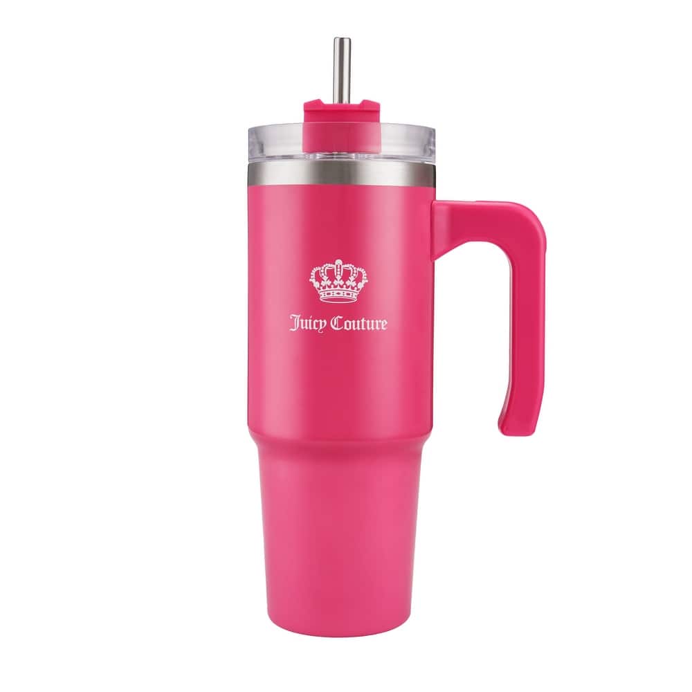 Juicy Couture Travel Style Designer Water Bottle - 31.5oz