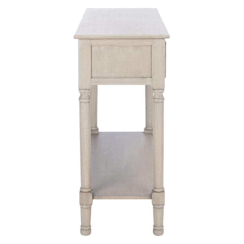 SAFAVIEH Albertha 2-Drawer Console Table - 35.5" W x 13" L x 29.5" H - 36"Wx13"Dx30"H
