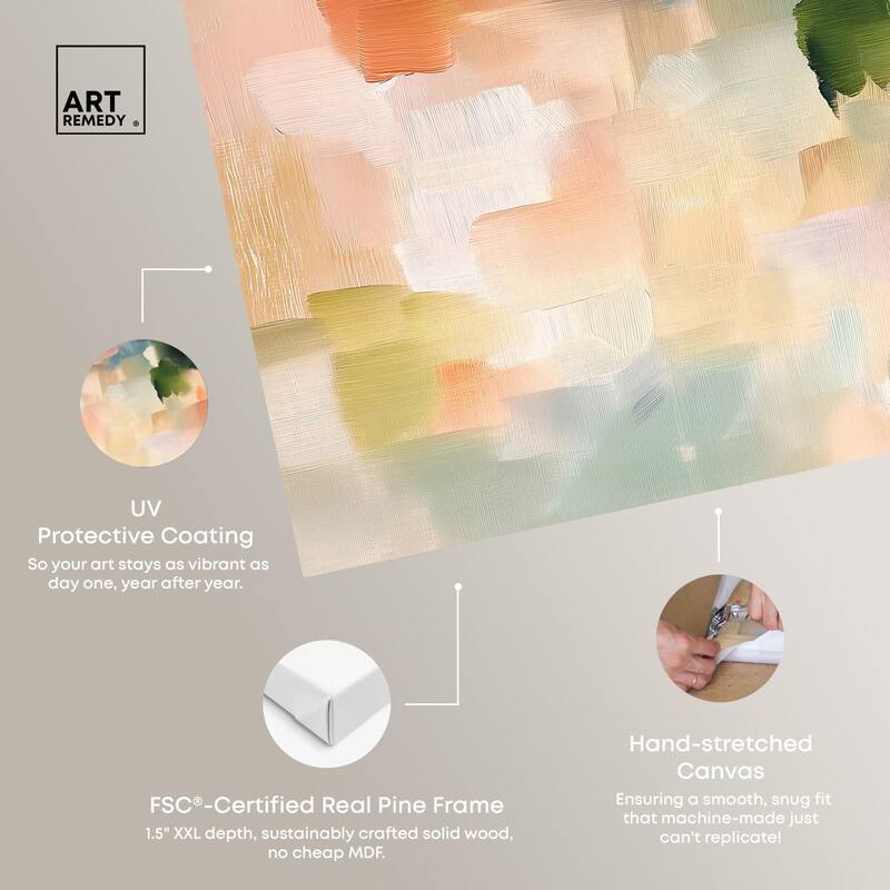 Dreamlike Hues II Canvas by Art Remedy, Gallery Wrapped