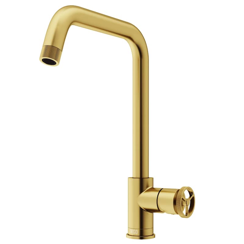 Vigo VG02040 Cass 1.8 GPM 14" H Single Handle Single Hole Bar Faucet