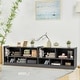 preview thumbnail 4 of 8, Gymax Kids 5-Cube Storage Cabinet 2-Shelf Wood Bookcase Organizer Grey