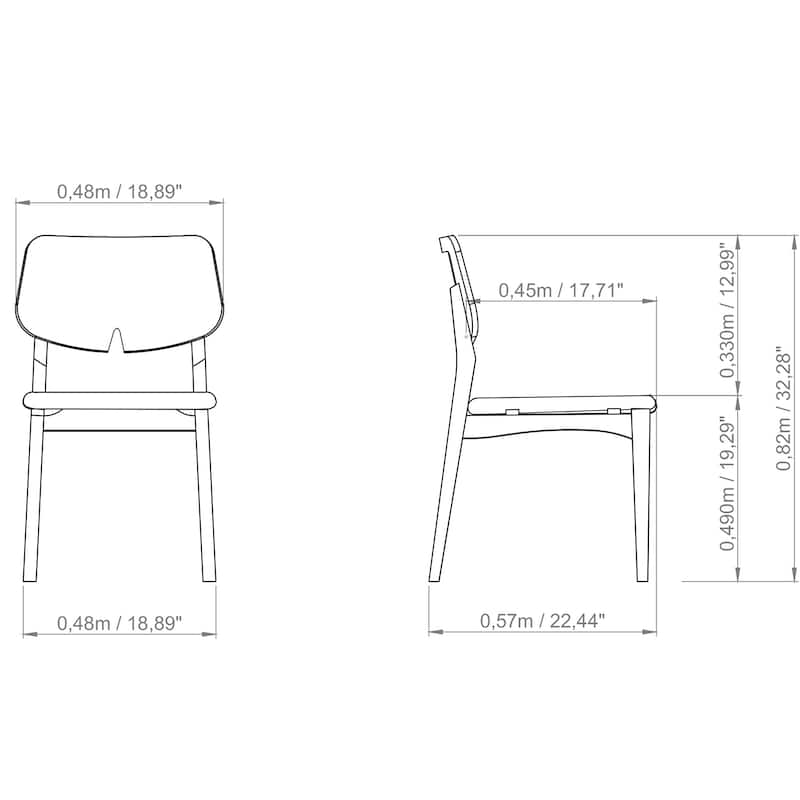 Beth Wooden Dining Chair