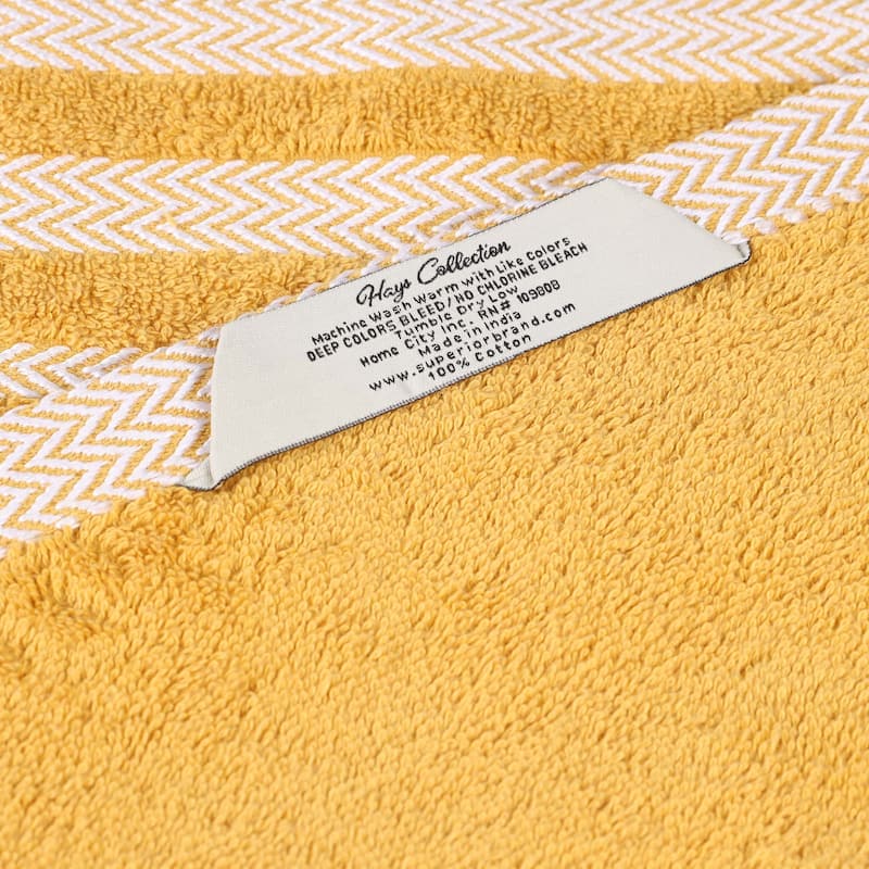 Superior Hays Cotton Soft Medium Weight Bath Sheet Set of 2