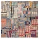 preview thumbnail 22 of 23, SAFAVIEH Aspen Ellada Bohemian Abstract Wool Rug 5' Square - Ivory/Black - Square