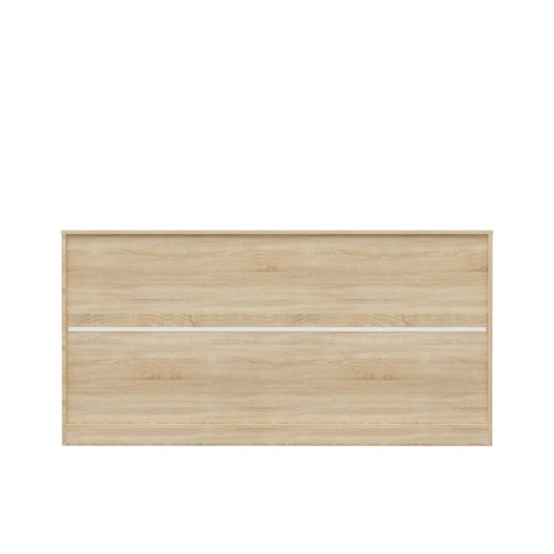 63" Modern 9-Drawer Dresser for Bedroom, Wide White Chest of Drawers, Large Storage Cabinet for Clothes Organization