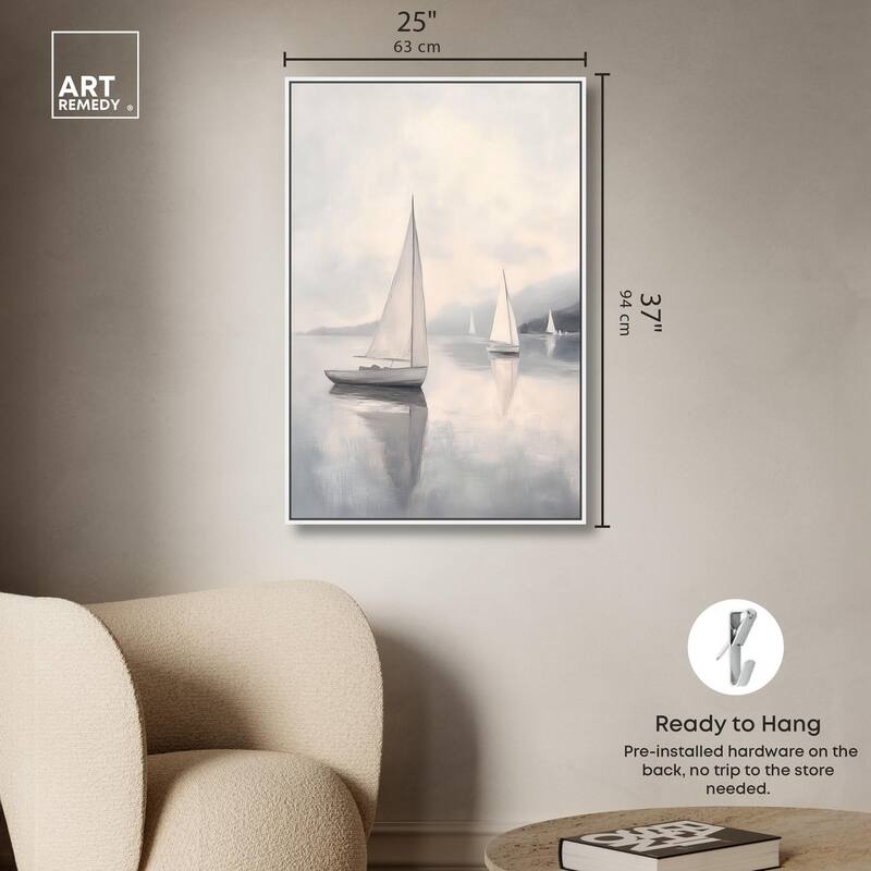 Dreaming of Sails Canvas by Art Remedy