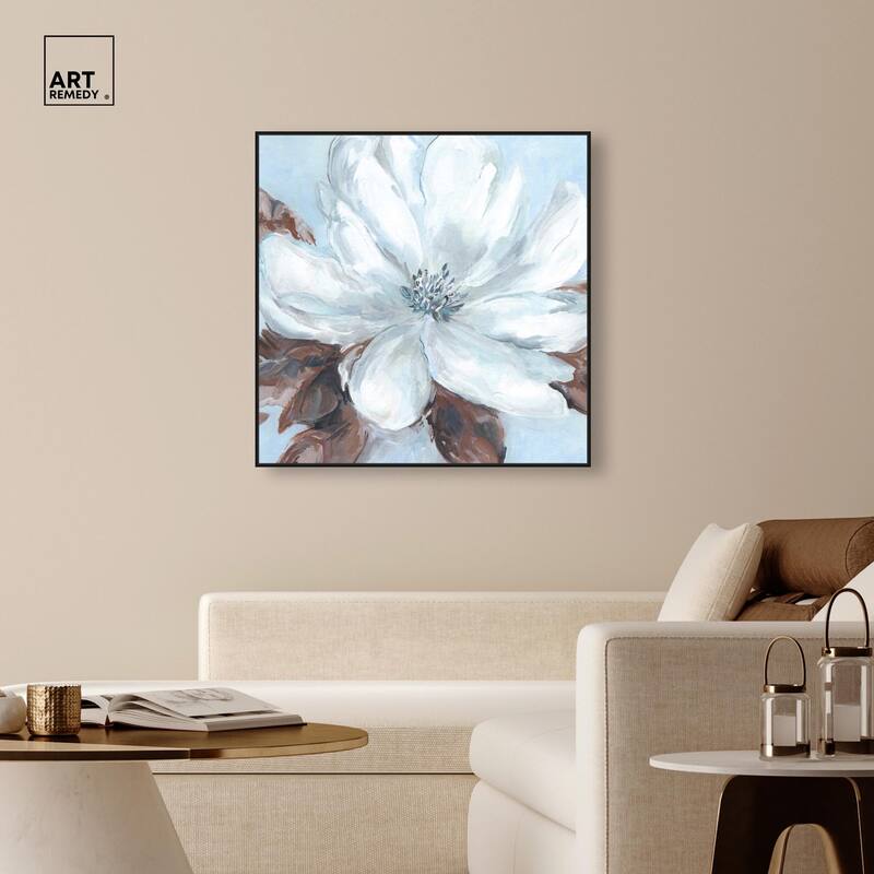 Delicate Blooms II Canvas by Art Remedy