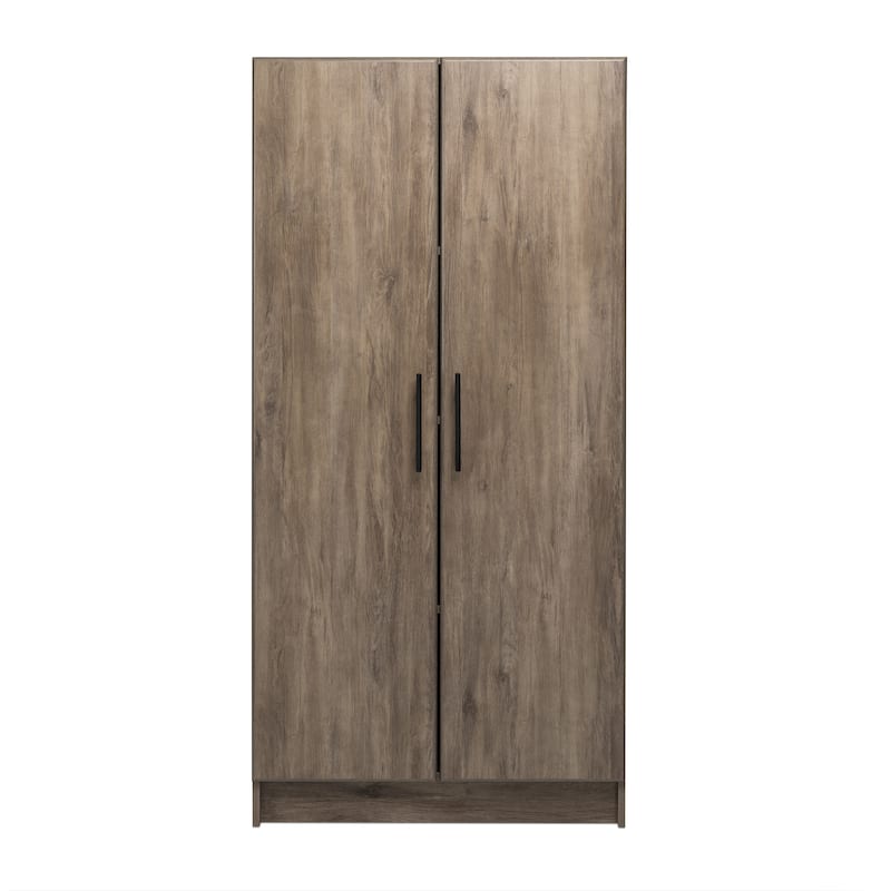 Prepac Elite Tall 2-Door Cabinet with Adjustable Shelves-Functional, Freestanding Garage Storage Cabinet with Doors and Shelves