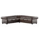 preview thumbnail 20 of 38, Knightsbridge Chesterfield L-shaped Sectional by iNSPIRE Q Artisan