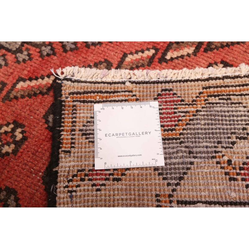 ECARPETGALLERY Hand-knotted Andelz Red Wool Rug - 4'9 x 6'0