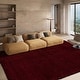 preview thumbnail 7 of 18, SAFAVIEH California Premium Shag Izat 2-inch Thick Area Rug - Silver - 5'3" Square
