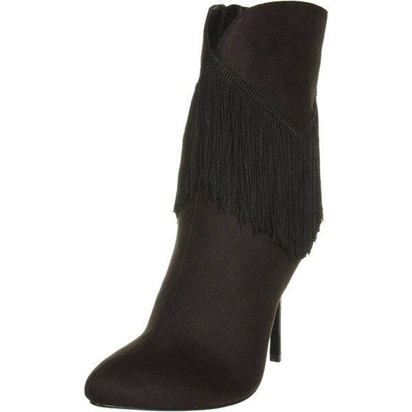 Nina Women's Alette Fringe Stiletto Boots - 9