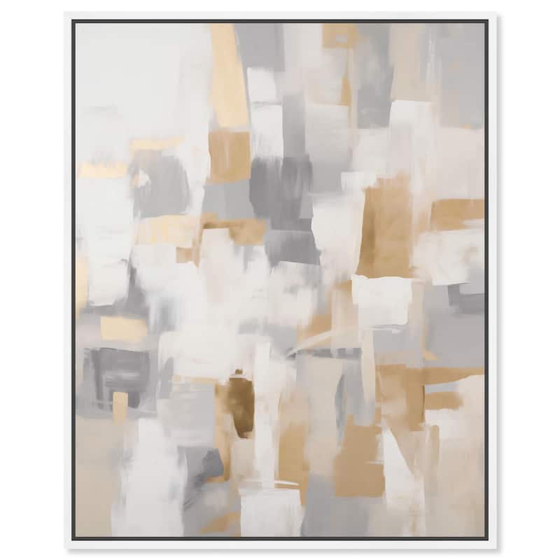 Dissolving Brilliance II Canvas by Art Remedy - White - 36" x 45"