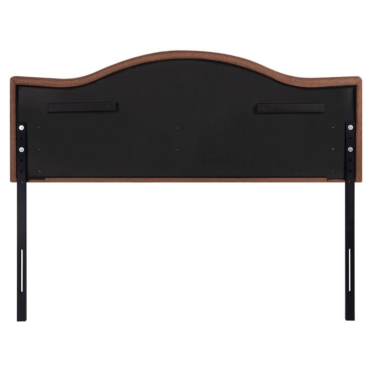 Upholstered Headboard with Nailhead Trim Height Adjustable Headboard Modern Head Board Fabric Headboard