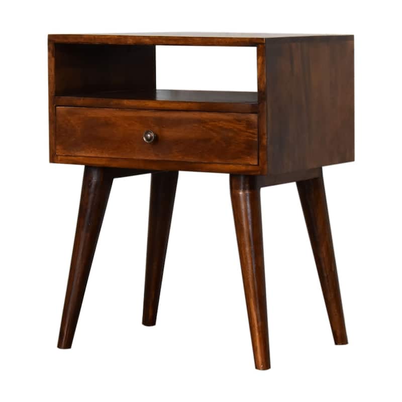 Modern Modern Solid Wood Nightstand For Bedroom, Living Room