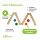 preview thumbnail 8 of 8, Learn 'N Balance Set - includes 4 Stepping Stones (Colors)