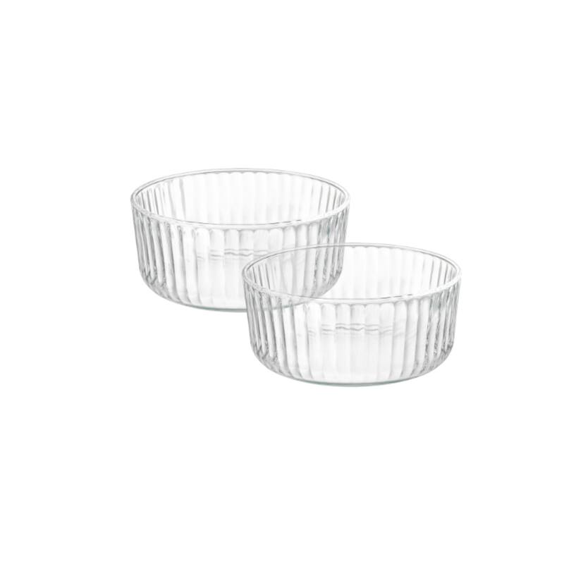 Bormioli Rocco Set of 2 Exclusiva Serving Bowl - 15.25 Oz. (4.75 In)
