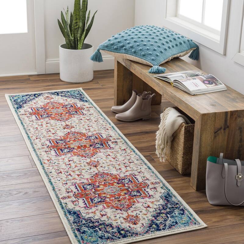 Livabliss Paramount Updated Traditional Medallion Area Rug