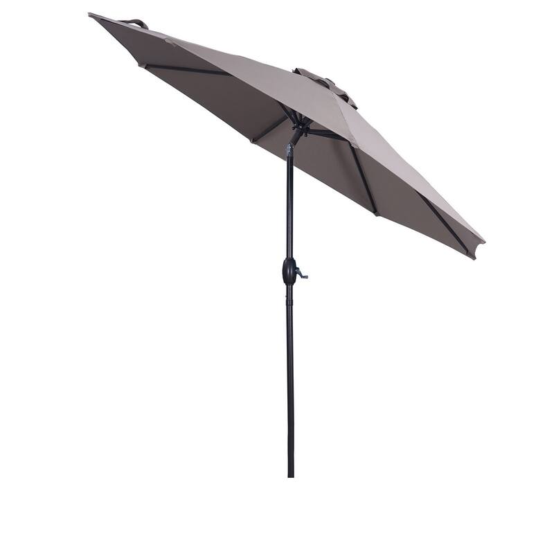 9 ft.Aluminum Market High Quality Light Tilt Patio Beach Umbrella without Base
