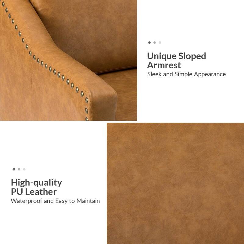 Duarte Transitional Armchair with Sloped Arms