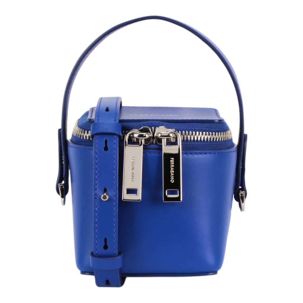 Ferragamo Micro Zip-Around Shoulder Bag
