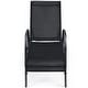 preview thumbnail 9 of 8, Costway Set of 2 Patio Lounge Chairs Sling Chaise Lounge Recliner - 62.5”x26”x40.5”(L x W x H)