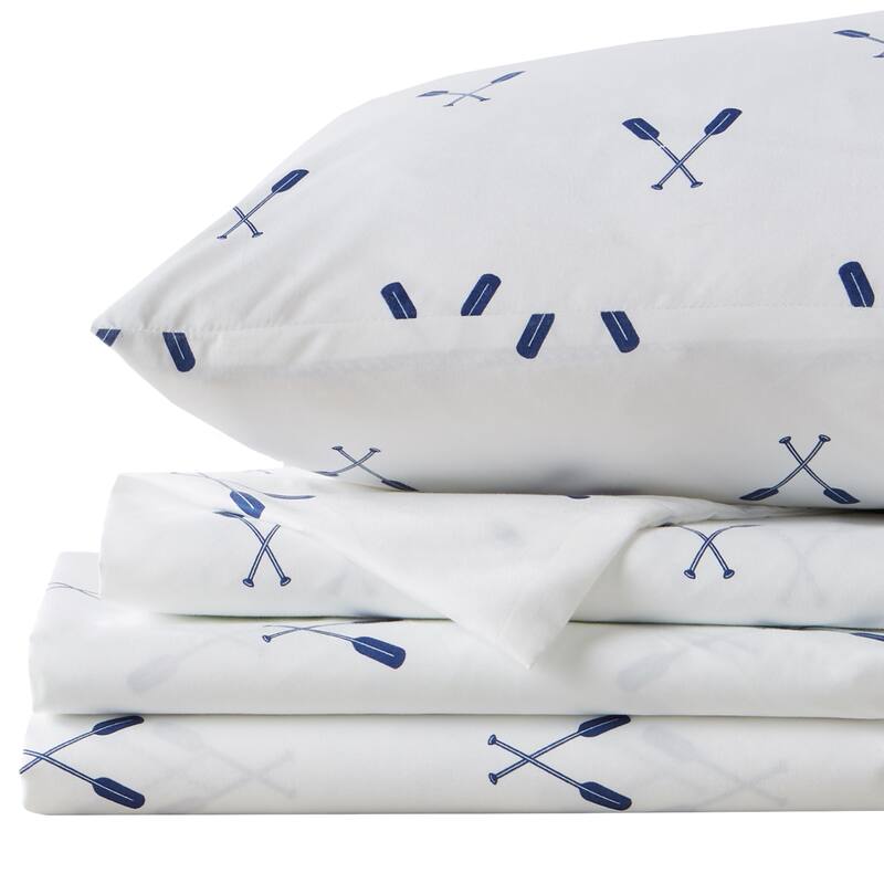 Lodge Printed Ultra-Smooth Microfiber Bed Sheet Set by Great Bay Home