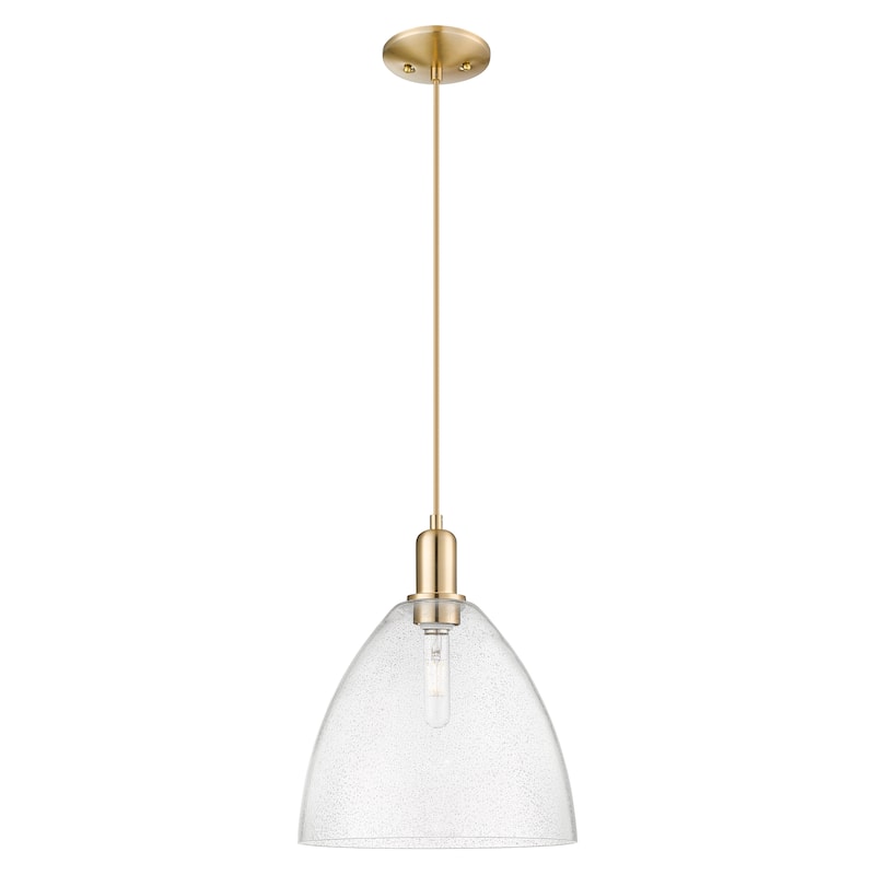 Innovations Lighting Endless Possibilities Arcadia - Bristol - 1 Light 12" Cord Hung Mini Pendant - Champagne Bronze/Seedy