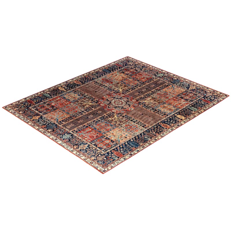 Serapi One-of-a-Kind Hand-Knotted Area Rug - Red, 8' 2" x 9' 11" - 8' 2" x 9' 11"