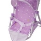preview thumbnail 6 of 7, Olivia's Little World - Baby Doll Jogging Stroller - Purple / Stars - 21" L x 13" W x 21.26" H