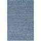 preview thumbnail 54 of 57, Hand-woven Dan Solid Viscose Area Rug - 2' x 3' Blue