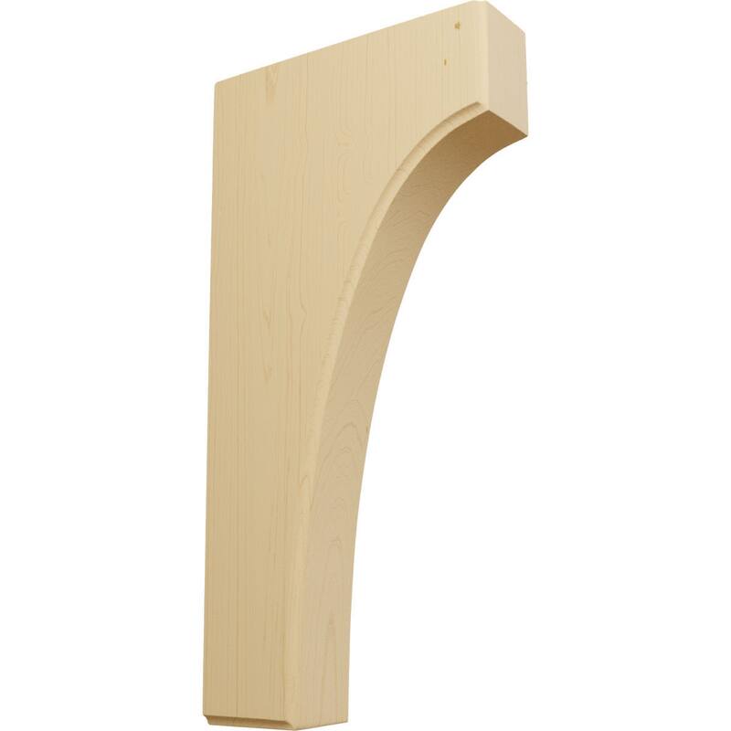 Clarksville Bracket - 1 3/4"W x 6"D x 12"H - Alder
