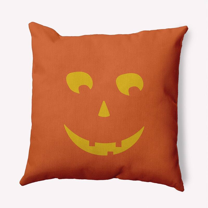 Halloween JackoLanternRight Accent Pillow - Nutmeg - 20" x 20"