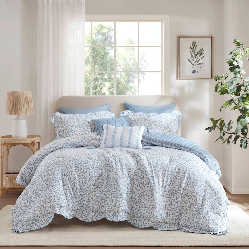 Madison Park Darcy 5 Piece Print Comforter Set