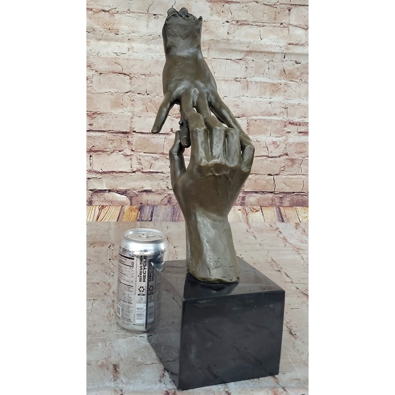Marry Me Engagement Ring Hand Statue Sculpture Abstract Anniversary Gift 16 Inches X 5 Inches