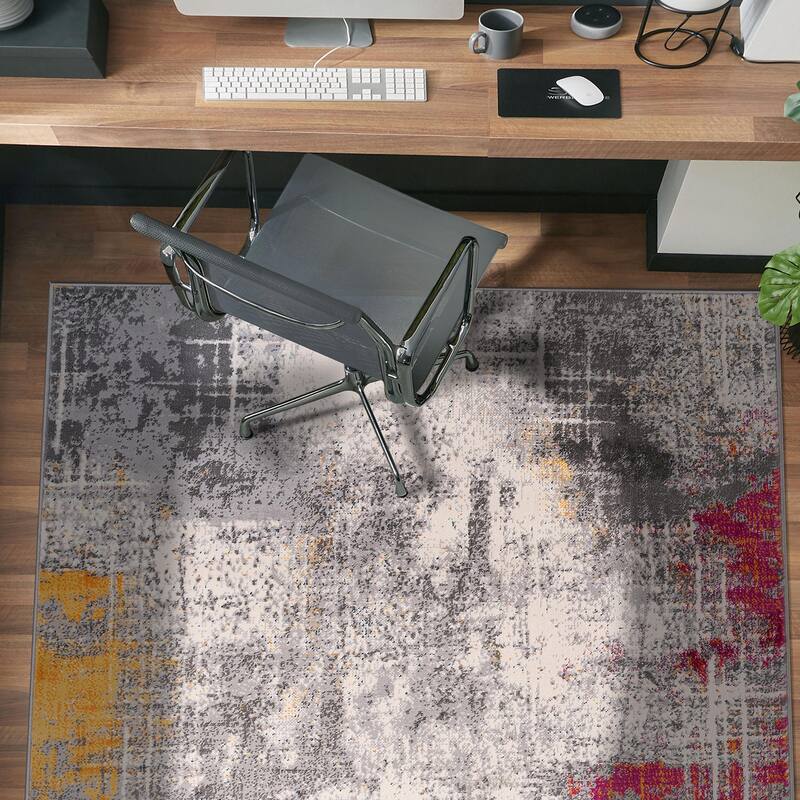 World Rug Gallery Perugia Modern Abstract Area Rug