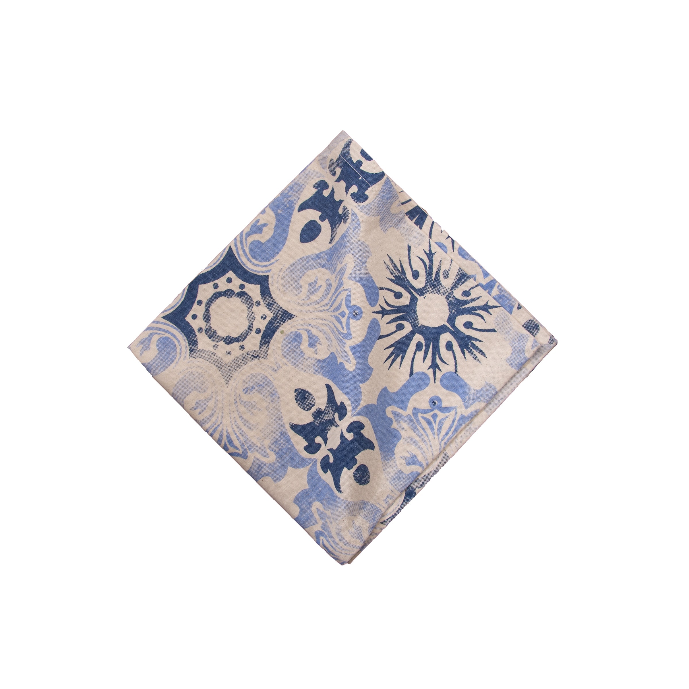 Blue Tile Napkin Set of 6 - Set of 6