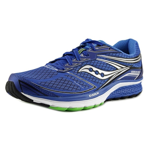 Saucony Guide 9 Men Round Toe Synthetic Blue Running Shoe