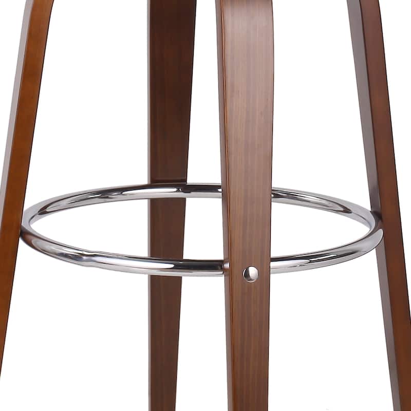 Clyo Indoor Upholstered Swivel Barstool by Christopher Knight Home